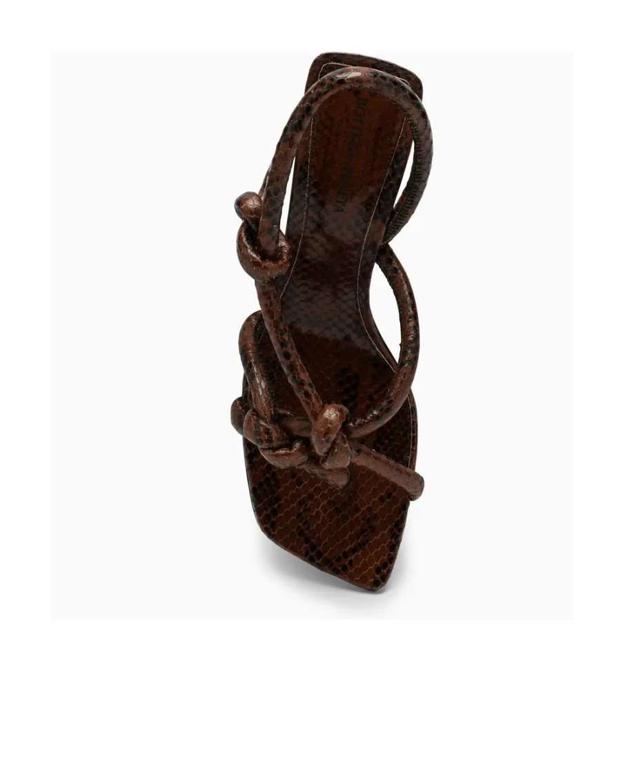 Logo High-Heeled Sandals