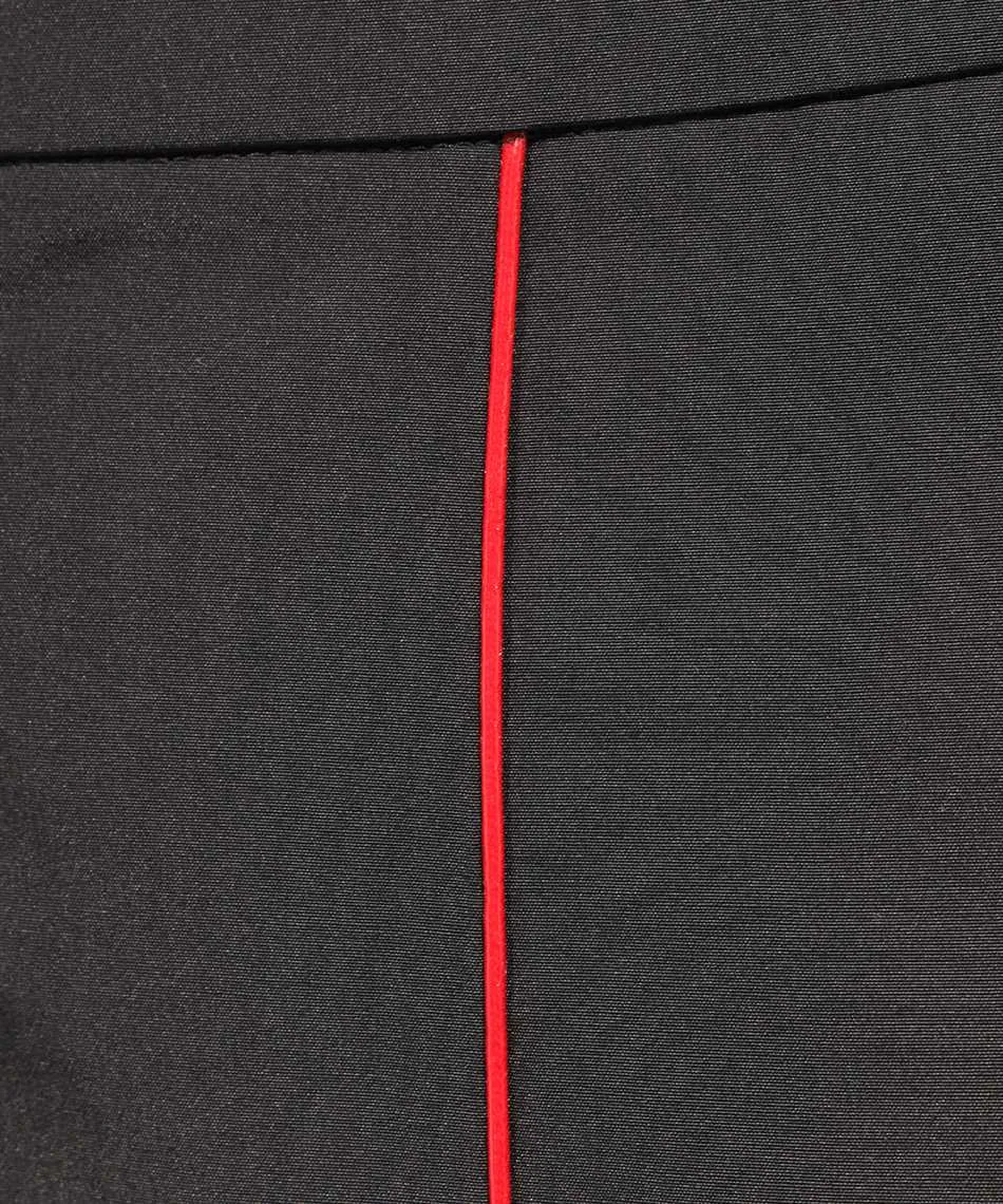 Salvatore Ferragamo Contrasting-Trim Straight-Leg Track Pants