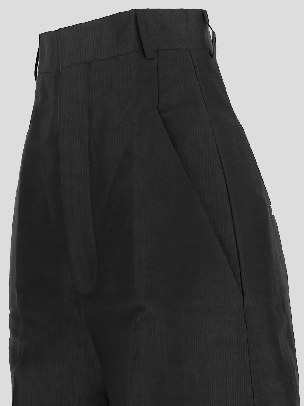 High-Waist Wide-Leg Trousers