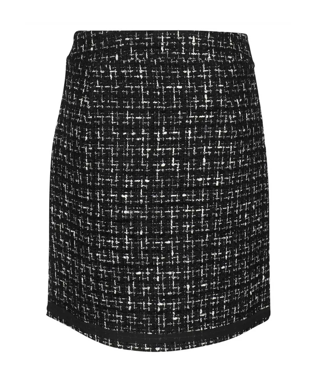 Skirt With Side Slits At Hem