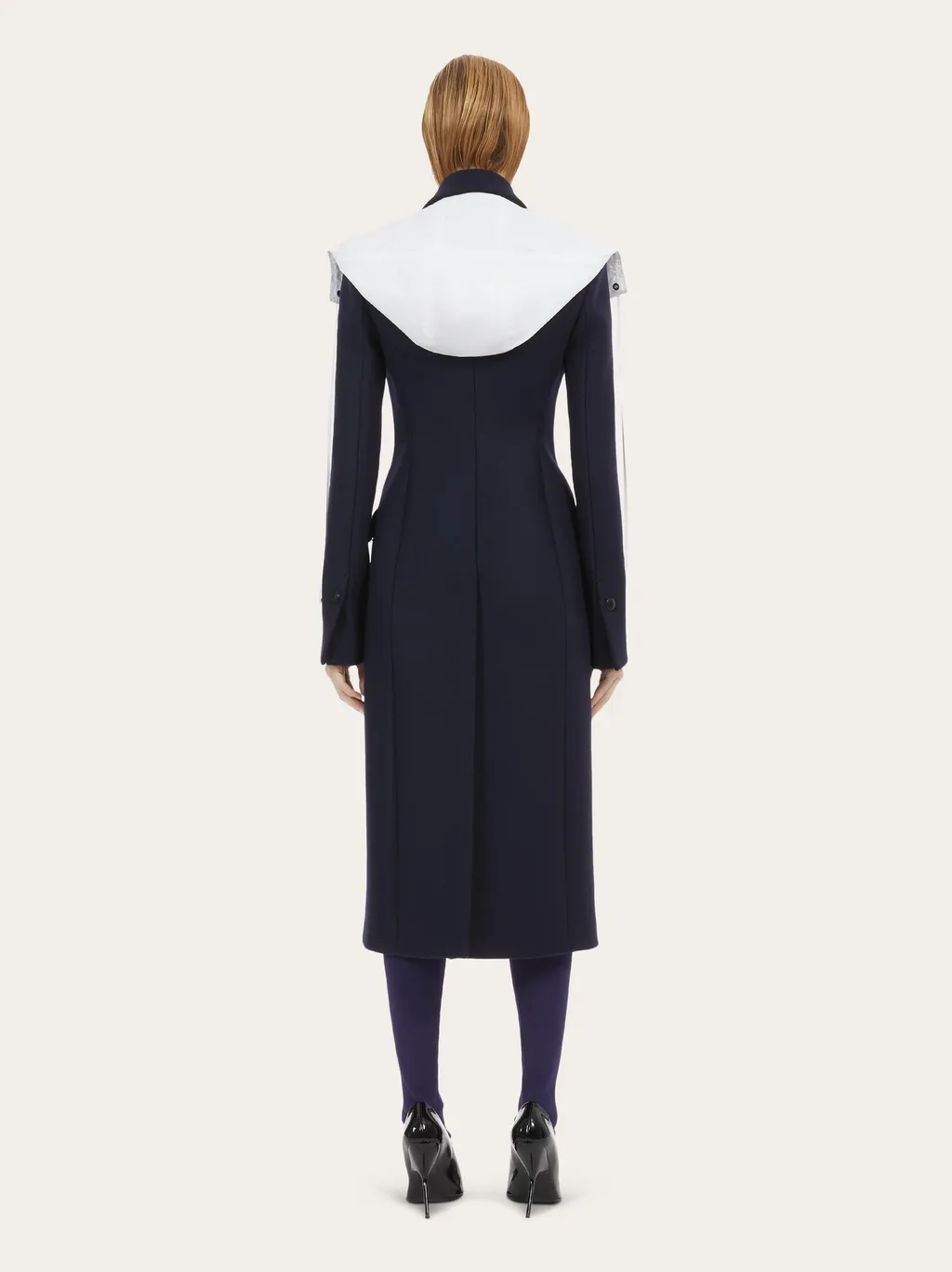 Double-Breasted Wool Coat