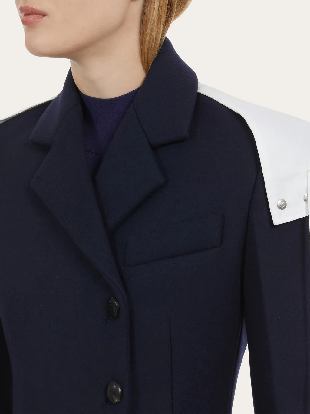 Double-Breasted Wool Coat