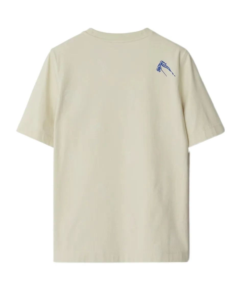 Burberry Equestrian Knight-Printed Crewneck T-Shirt