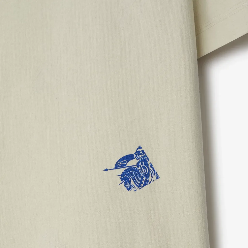 Burberry Equestrian Knight-Printed Crewneck T-Shirt