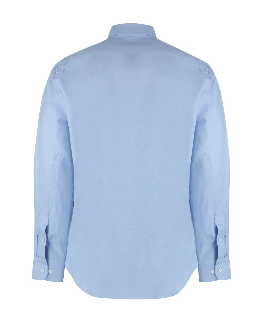Lapel Long-Sleeved Shirt