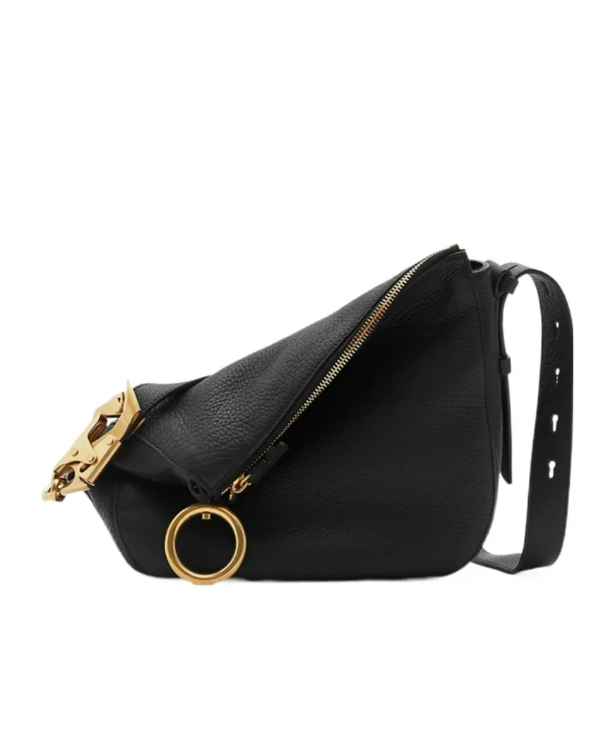 Burberry Small Knight Zipped Shoulder Bag