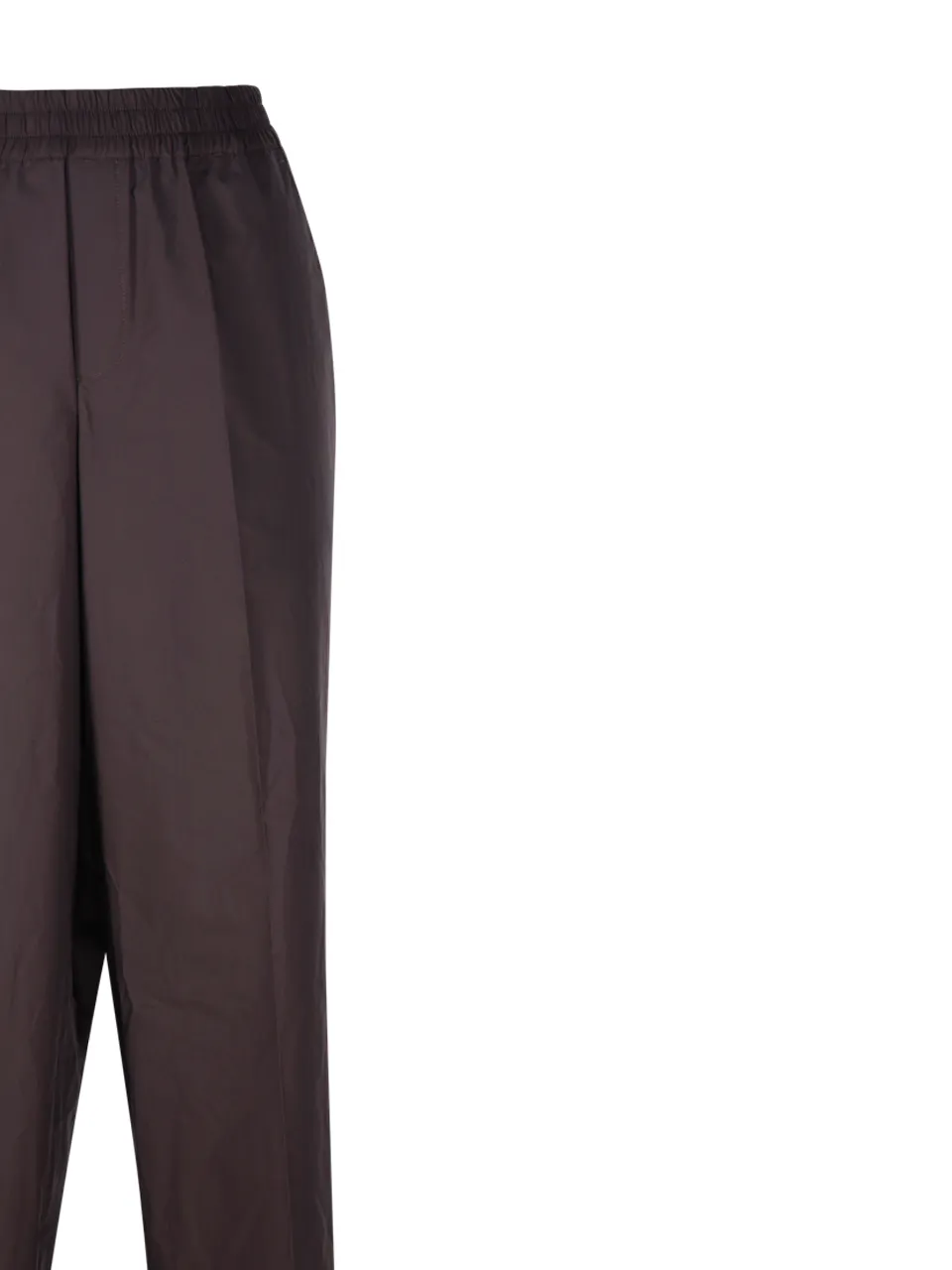 Loose Waist Pleated Casual Pants