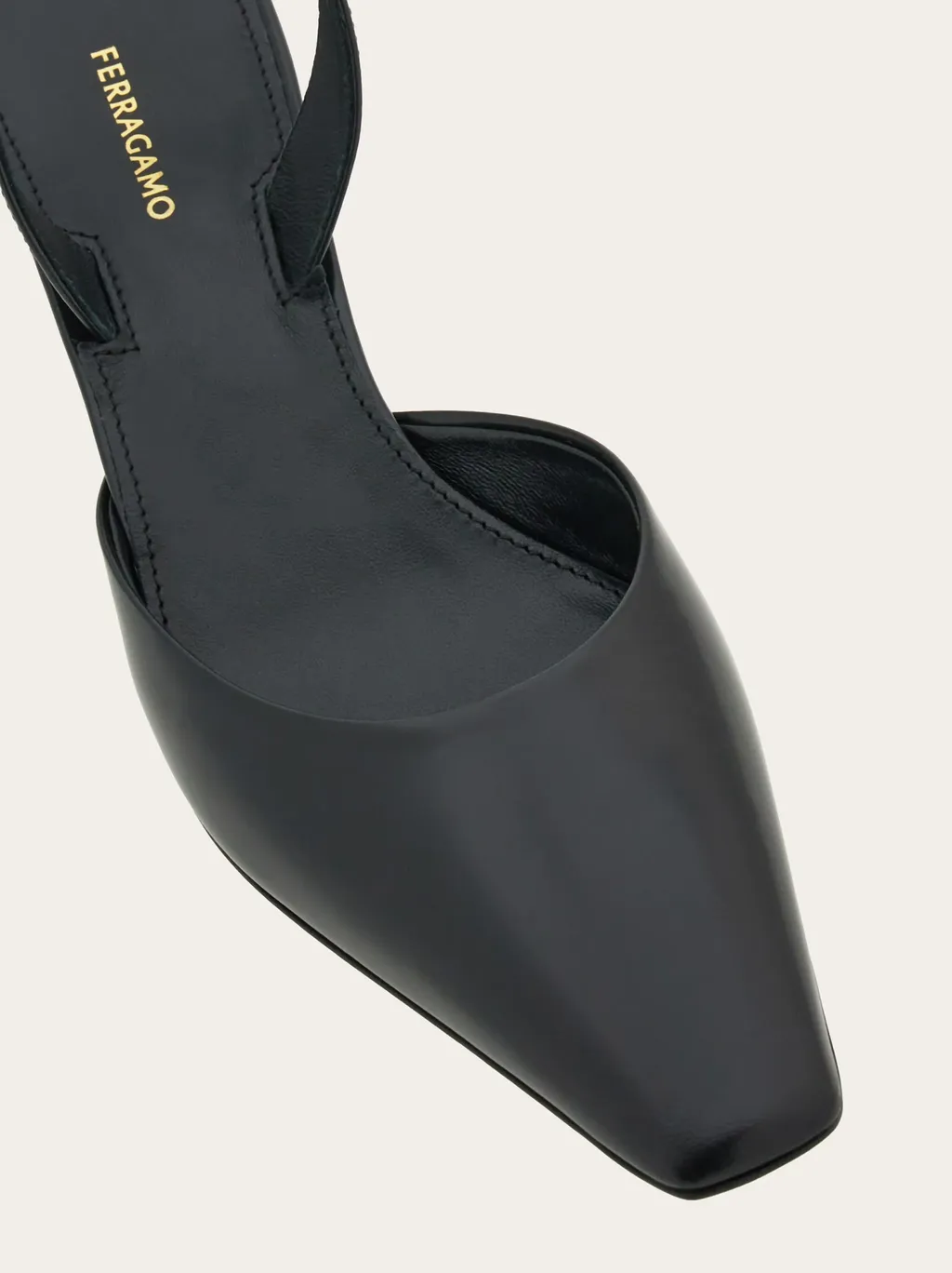 Salvatore Ferragamo Cage Heeled Slingback Pumps