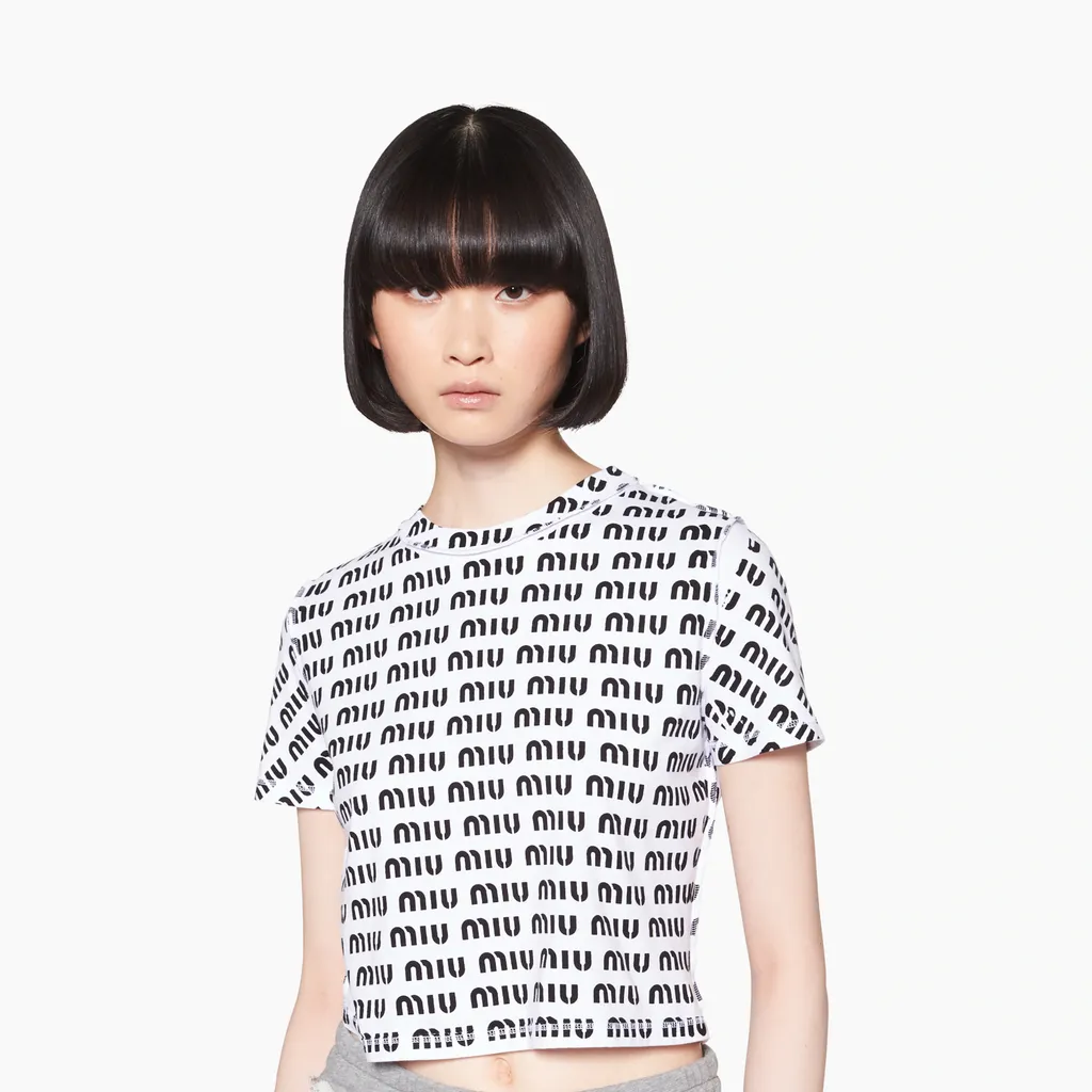 Print Cotton T-Shirt