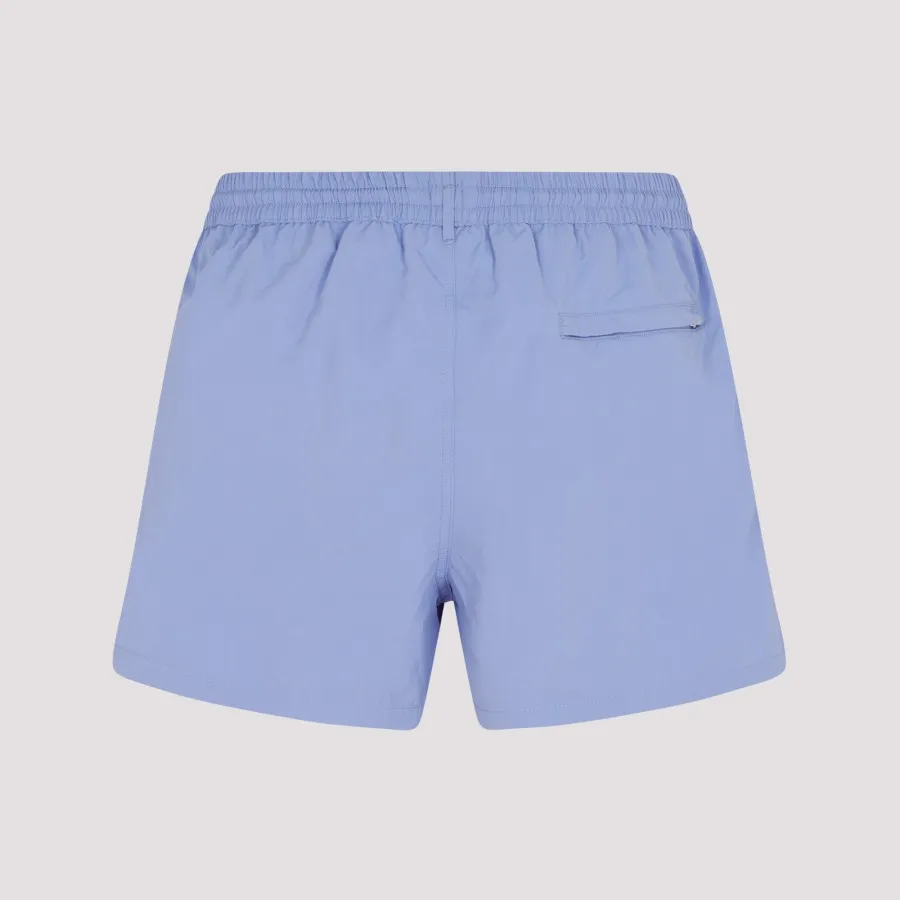 Stripe-Trim Swim Shorts
