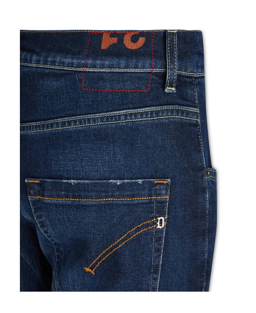 Dondup Faded Straight-Leg Jeans