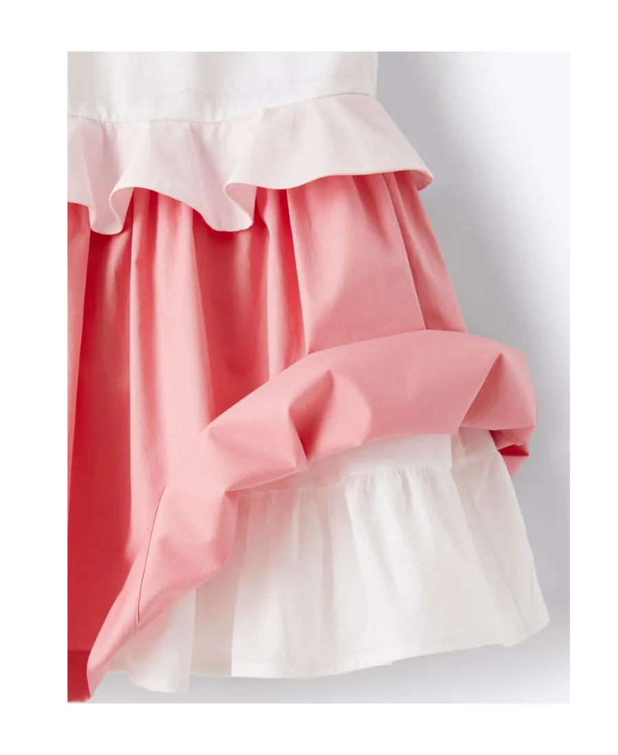 Ruffled-Detail Sleeveless Dress