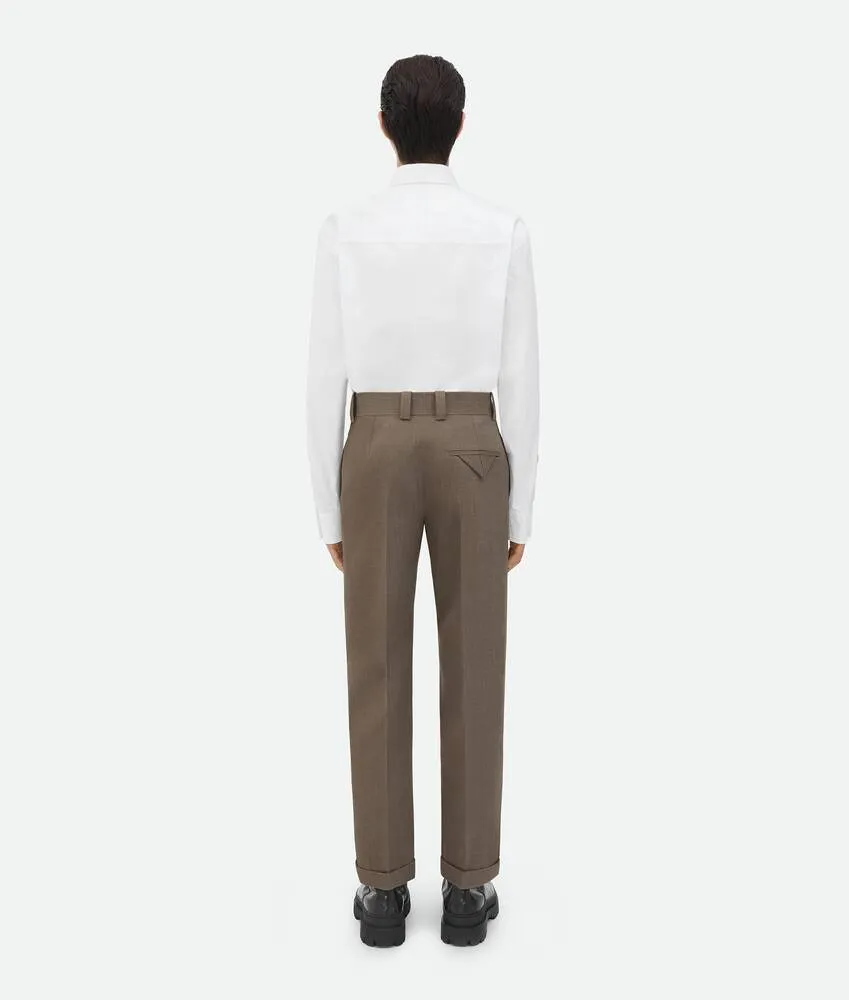 Bottega Veneta Twill Cropped Trousers