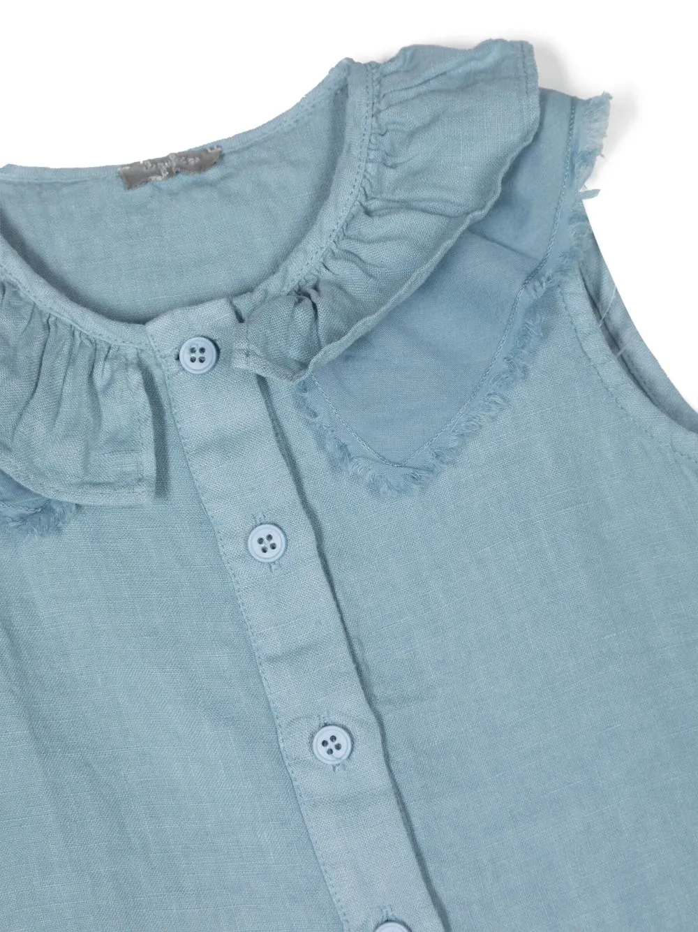 Fringed Sleeveless Blouse