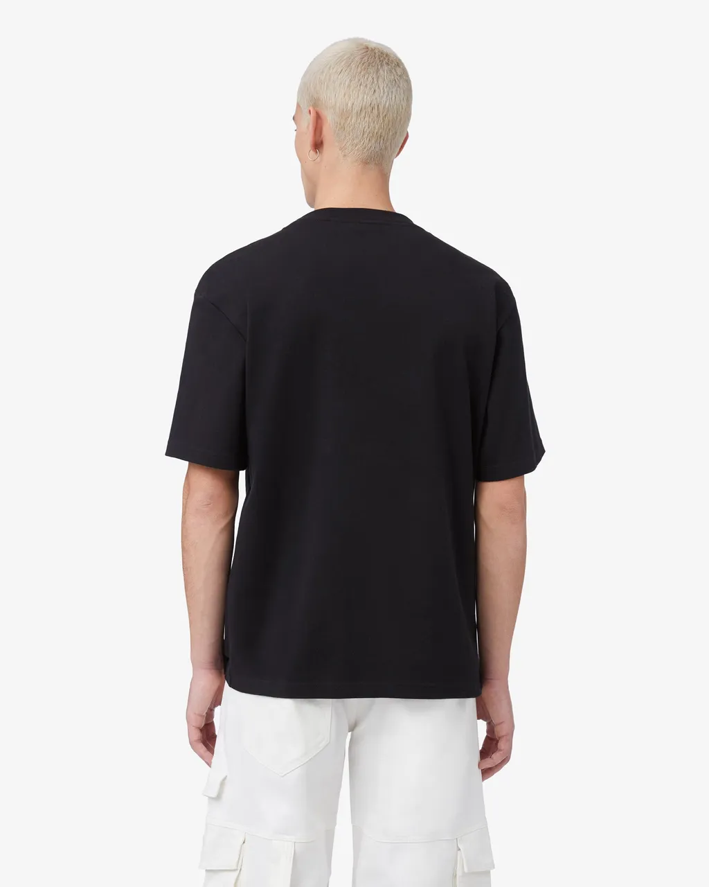 Gcds Logo Embroidered Crewneck T-Shirt
