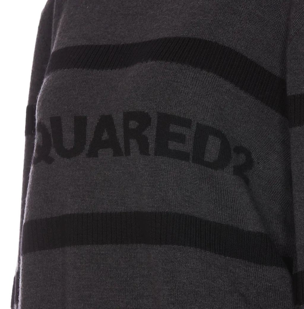 Dsquared2 Logo Knitted Crewneck Jumper