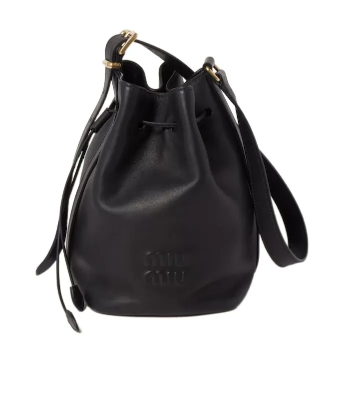 Leather Bucket Bag
