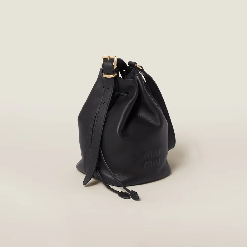 Leather Bucket Bag