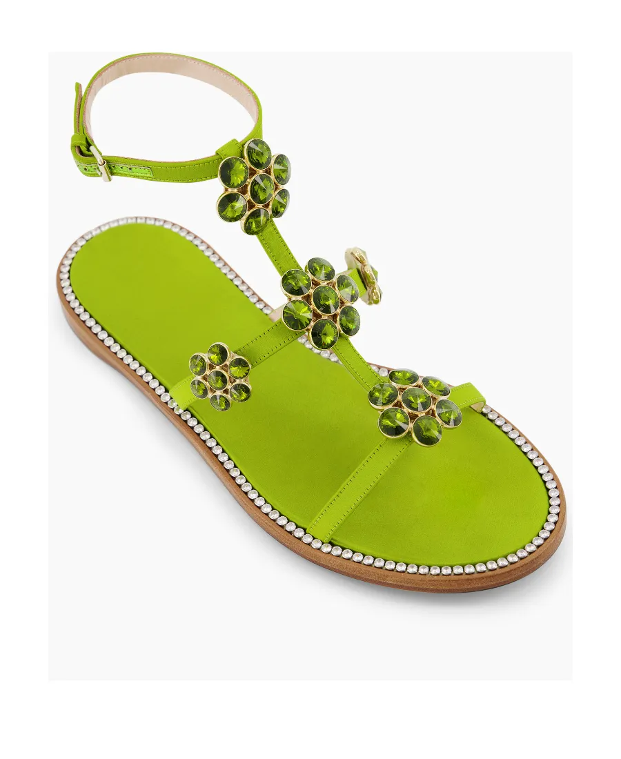 Jaipur Embellished Flat Sandals