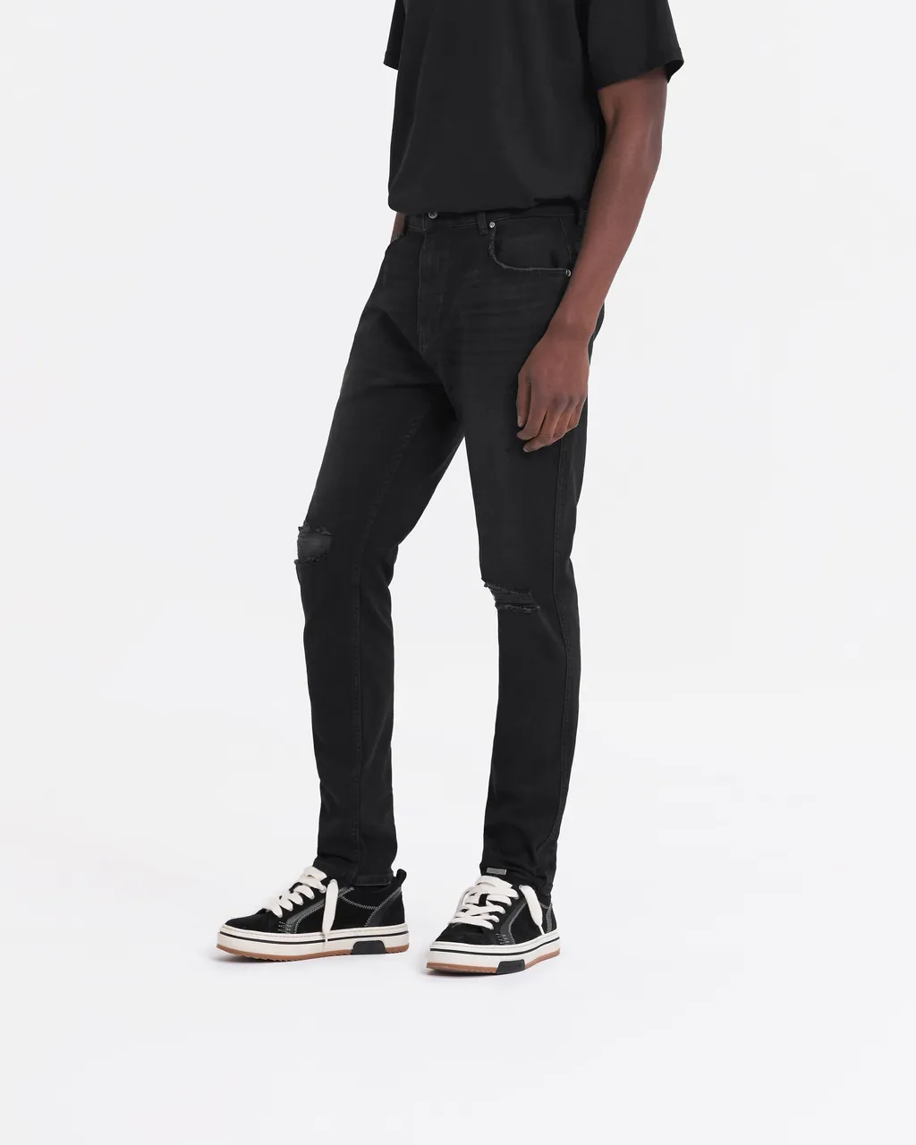 Represent R1 Destroyer Distressed Slim-Cut Jeans
