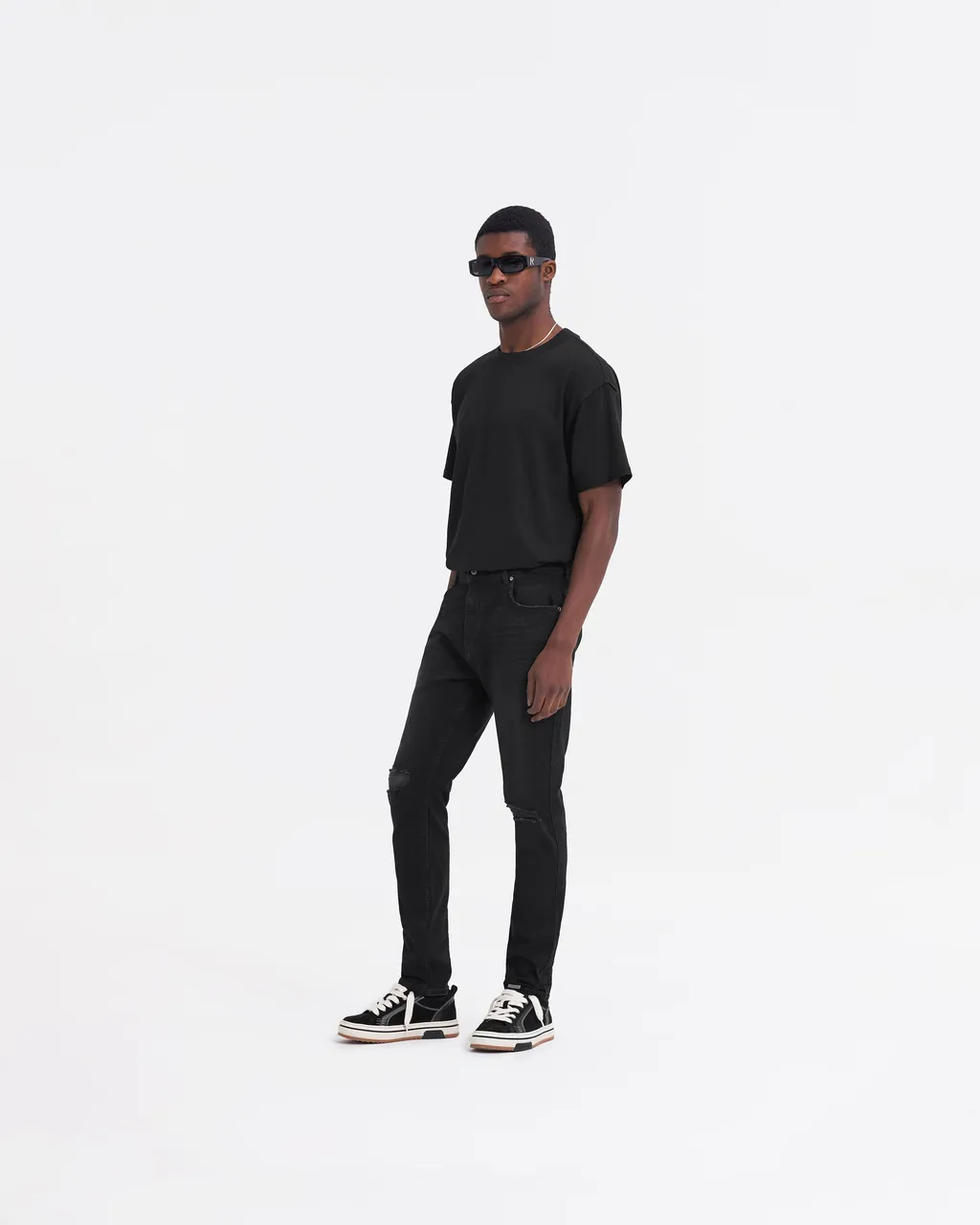 Represent R1 Destroyer Distressed Slim-Cut Jeans