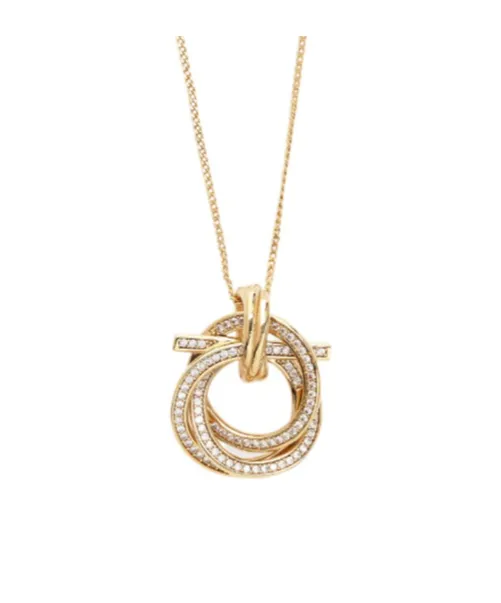 Gancini Pendant Necklace