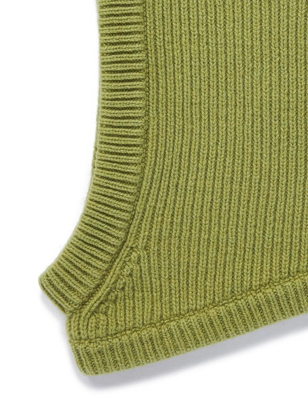 Ribbed-Knit Balaclava Hat