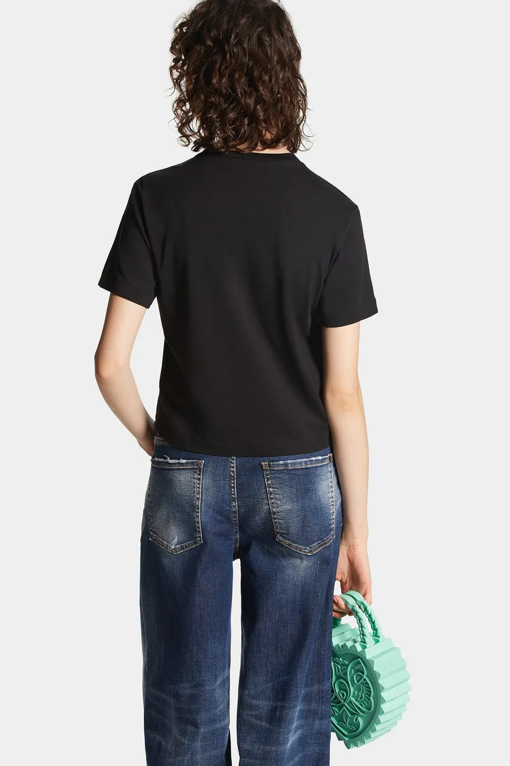 Dsquared2 Heart Tulle Detailed T-Shirt