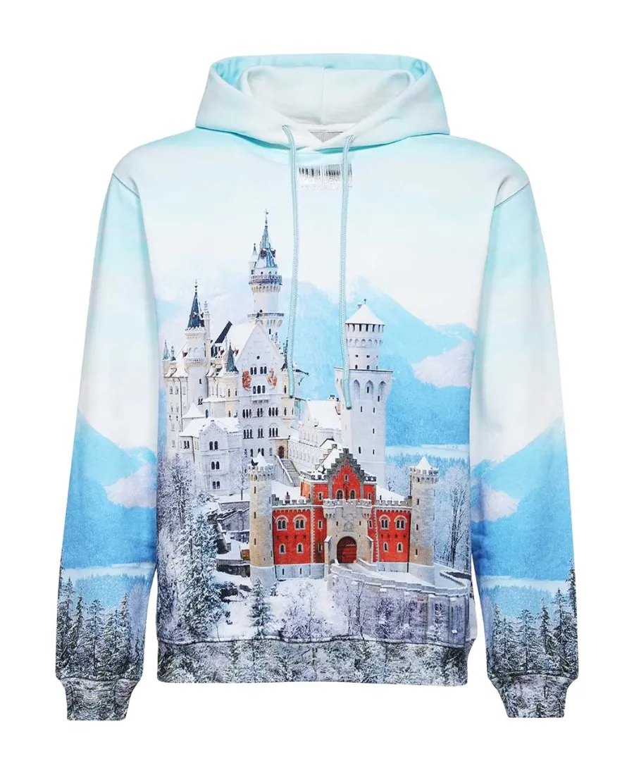 Neuschwanstein Winter Long-Sleeve Hoodie