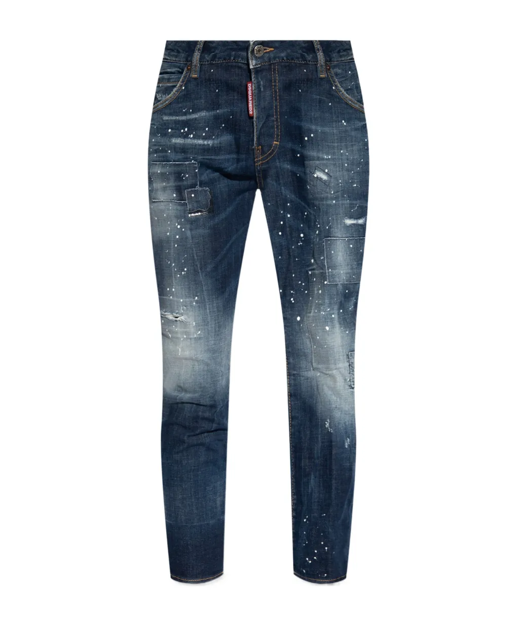 Dsquared2 Dark Toppa Wash Cool Girl Jeans