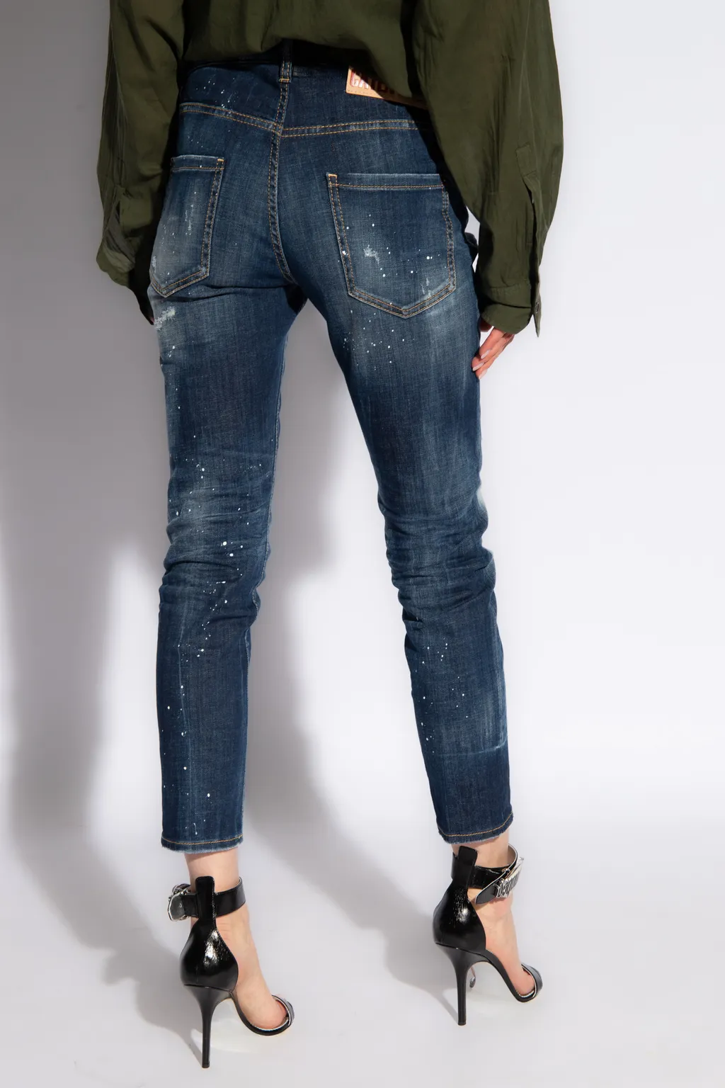 Dsquared2 Dark Toppa Wash Cool Girl Jeans