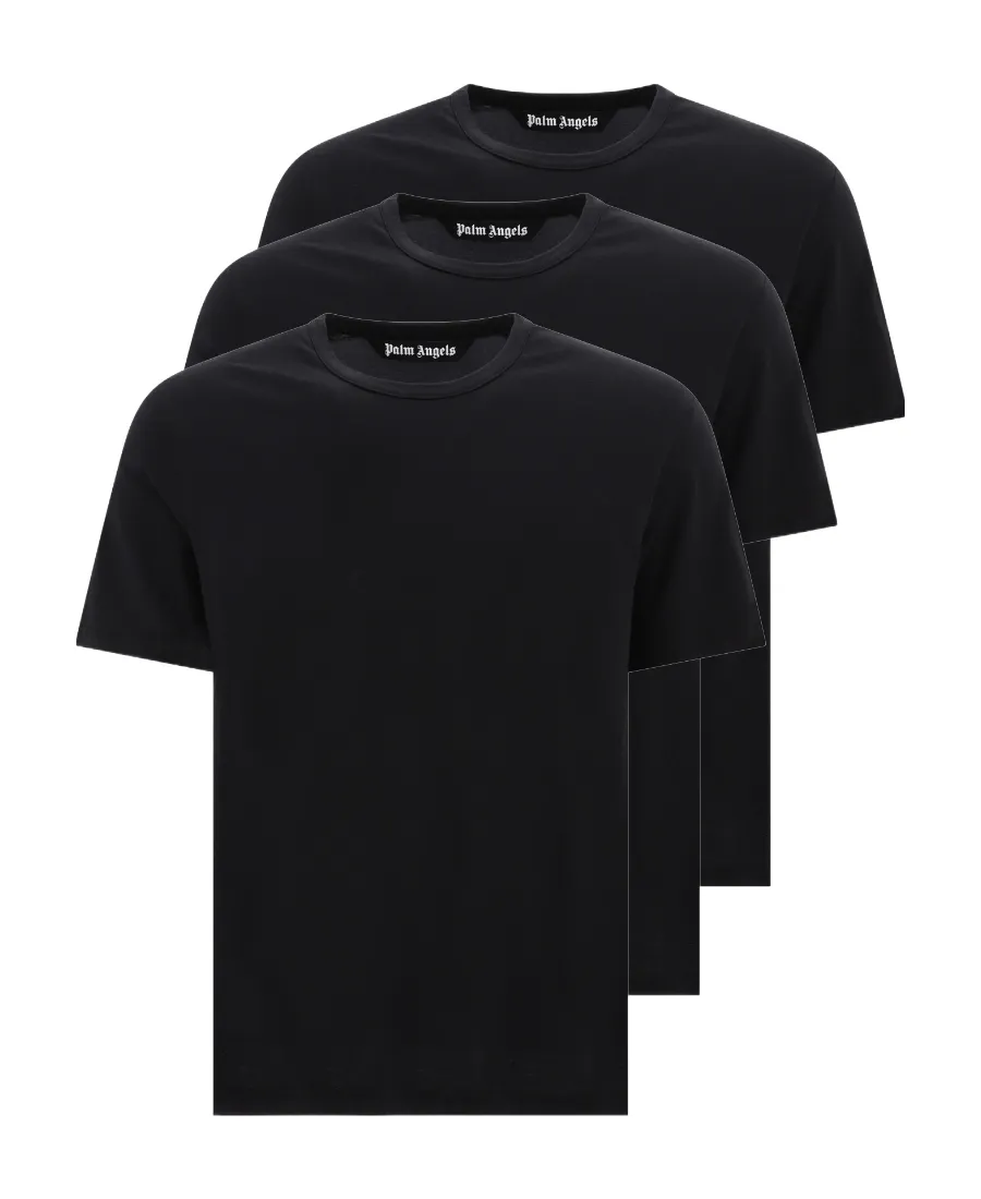 Palm Angels Three Pack Of Crewneck T-Shirts