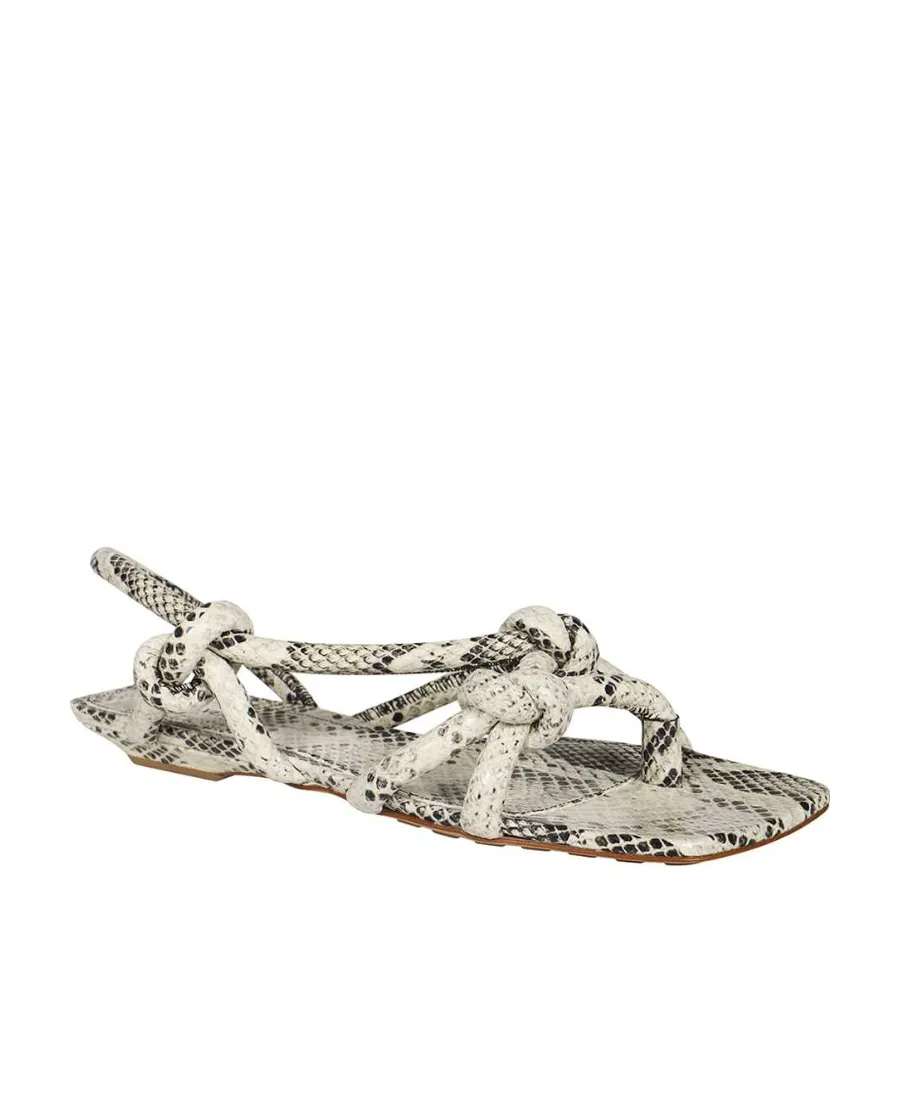 Logo Flat Sandals