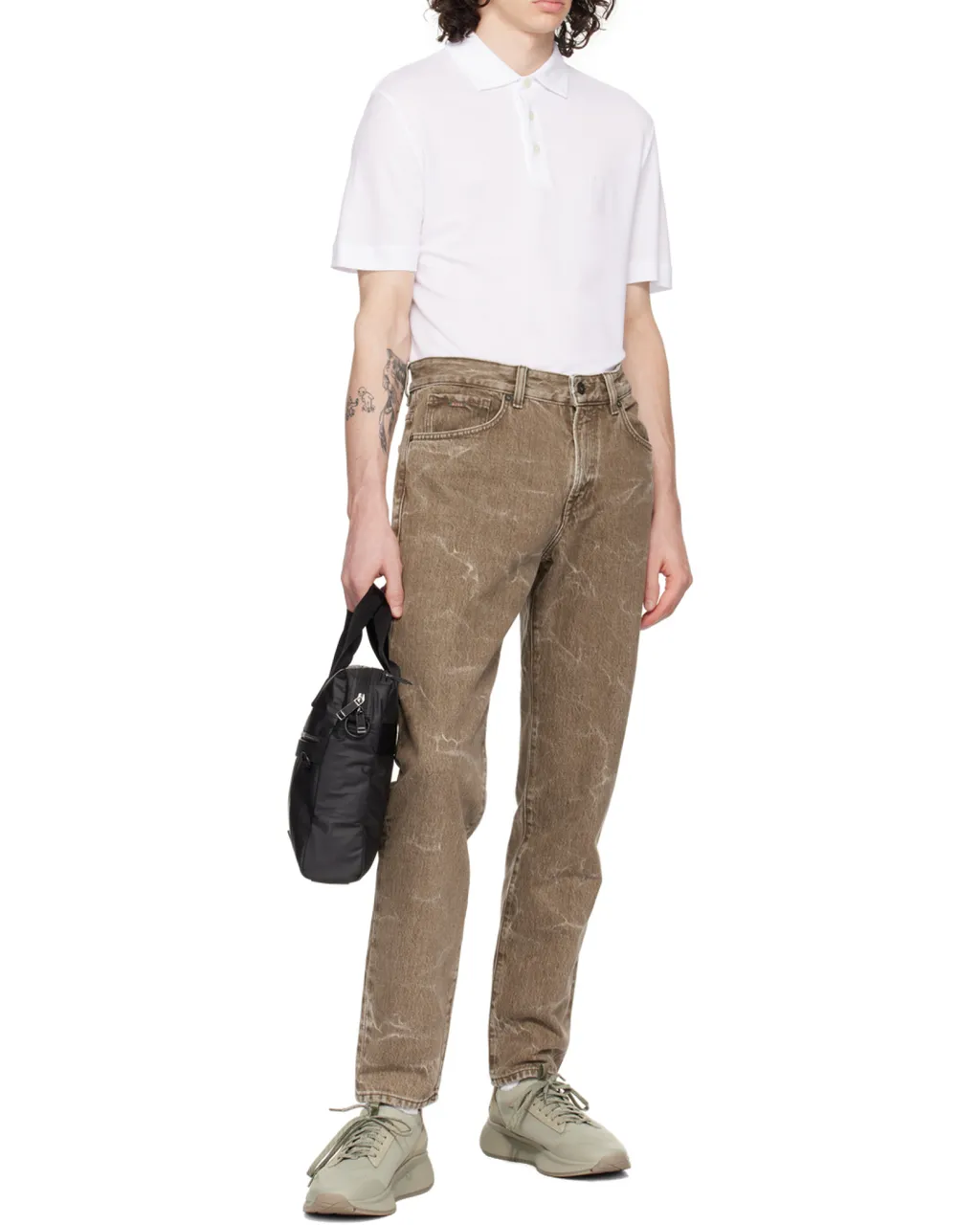 Short-Sleeved Polo Shirt