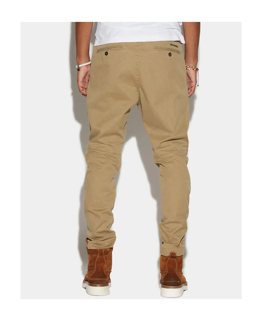 Dsquared2 Button Detailed Tapered Trousers