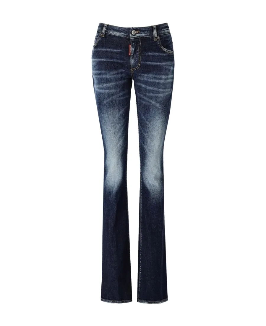 Dsquared2 High-Waisted Flared Jeans