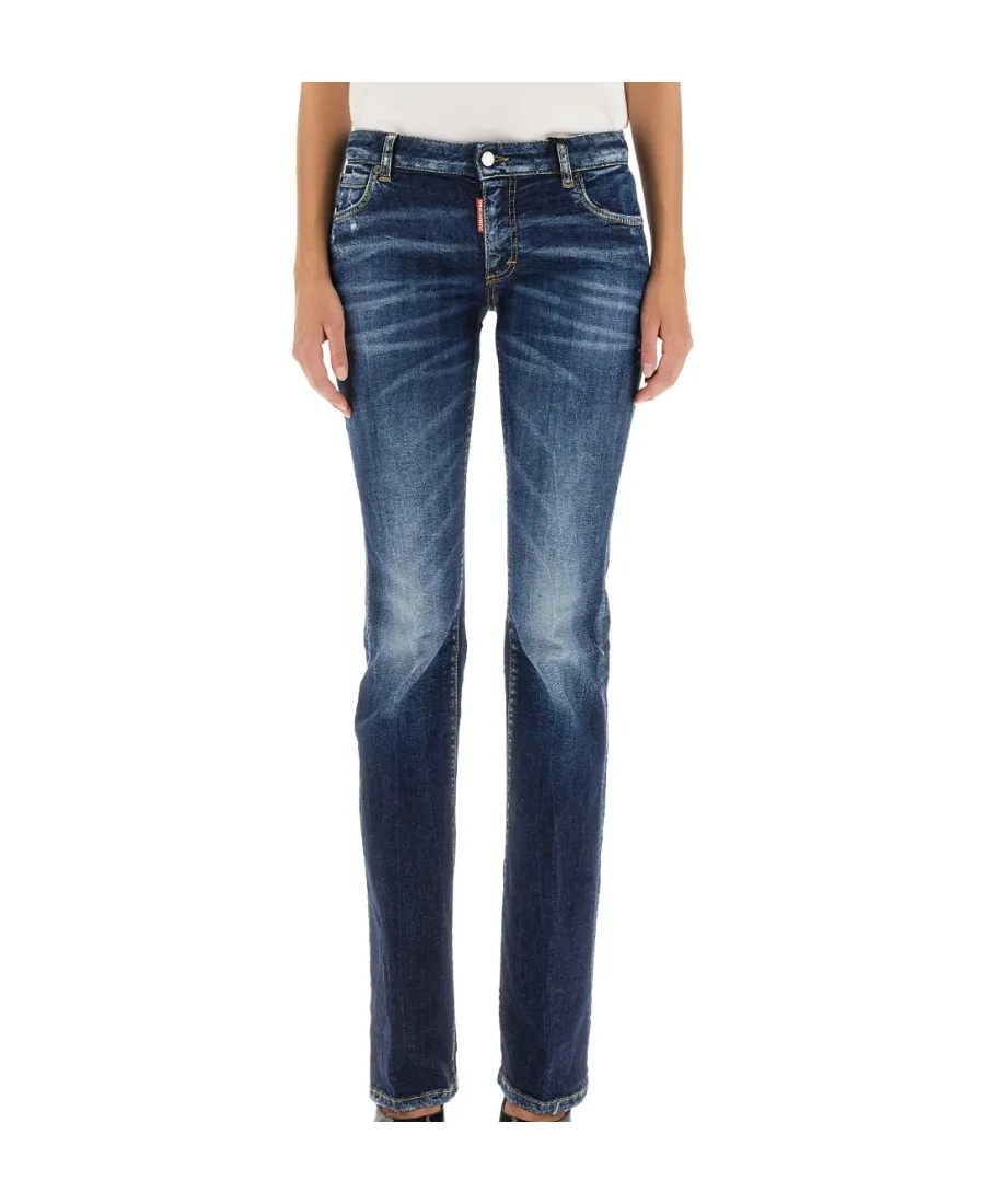 Dsquared2 High-Waisted Flared Jeans