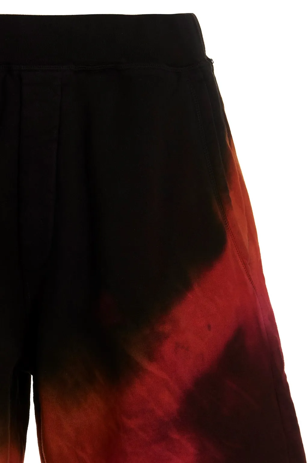 Dsquared2 Tie-Dyed Logo Printed Track Shorts