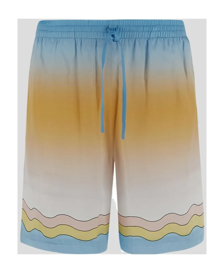 La Danse Gradient Silk Shorts