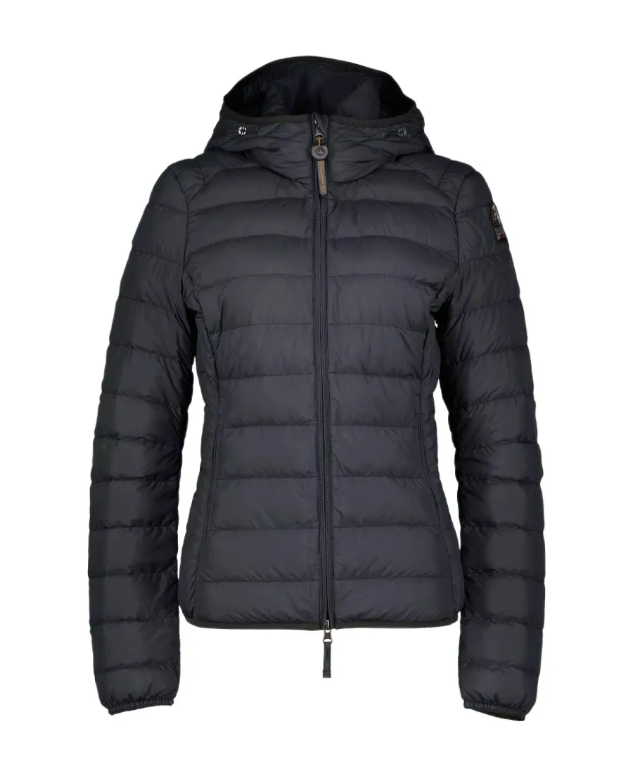 Long-Sleeved Hooded Down Jacket