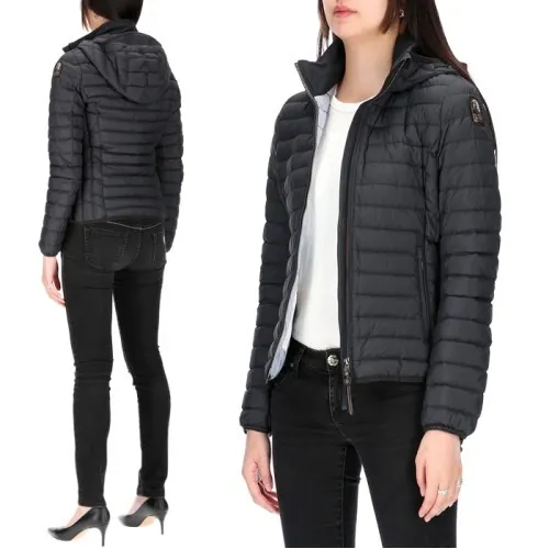 Long-Sleeved Hooded Down Jacket