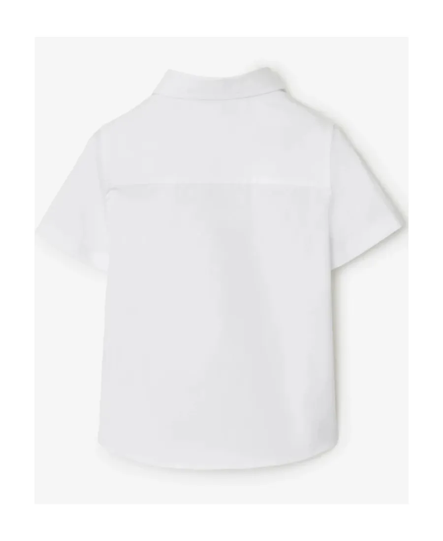 Short-Sleeve Cotton Shirt