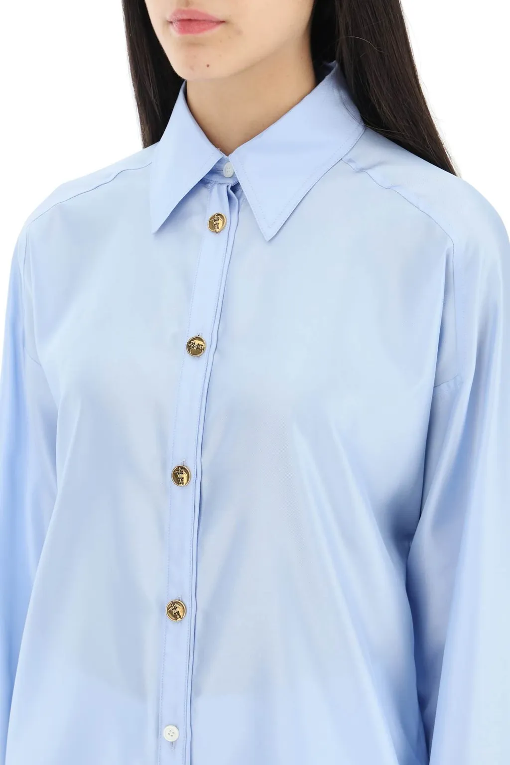 Long-Sleeved Lapel Shirt