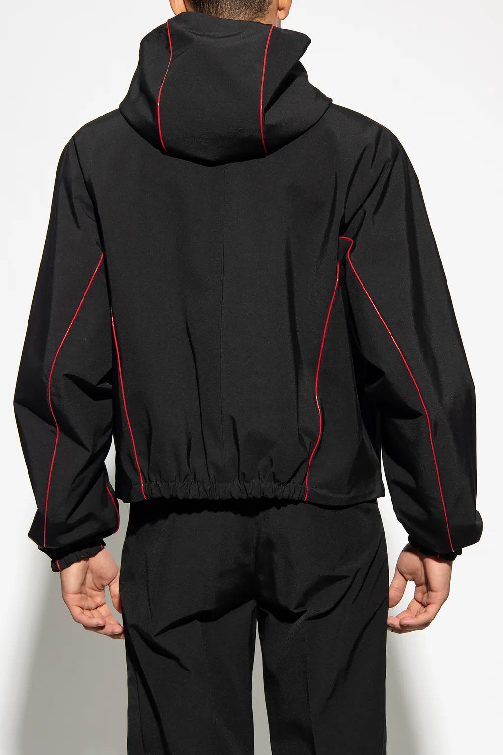Salvatore Ferragamo Zip-Up Drawstring Jacket