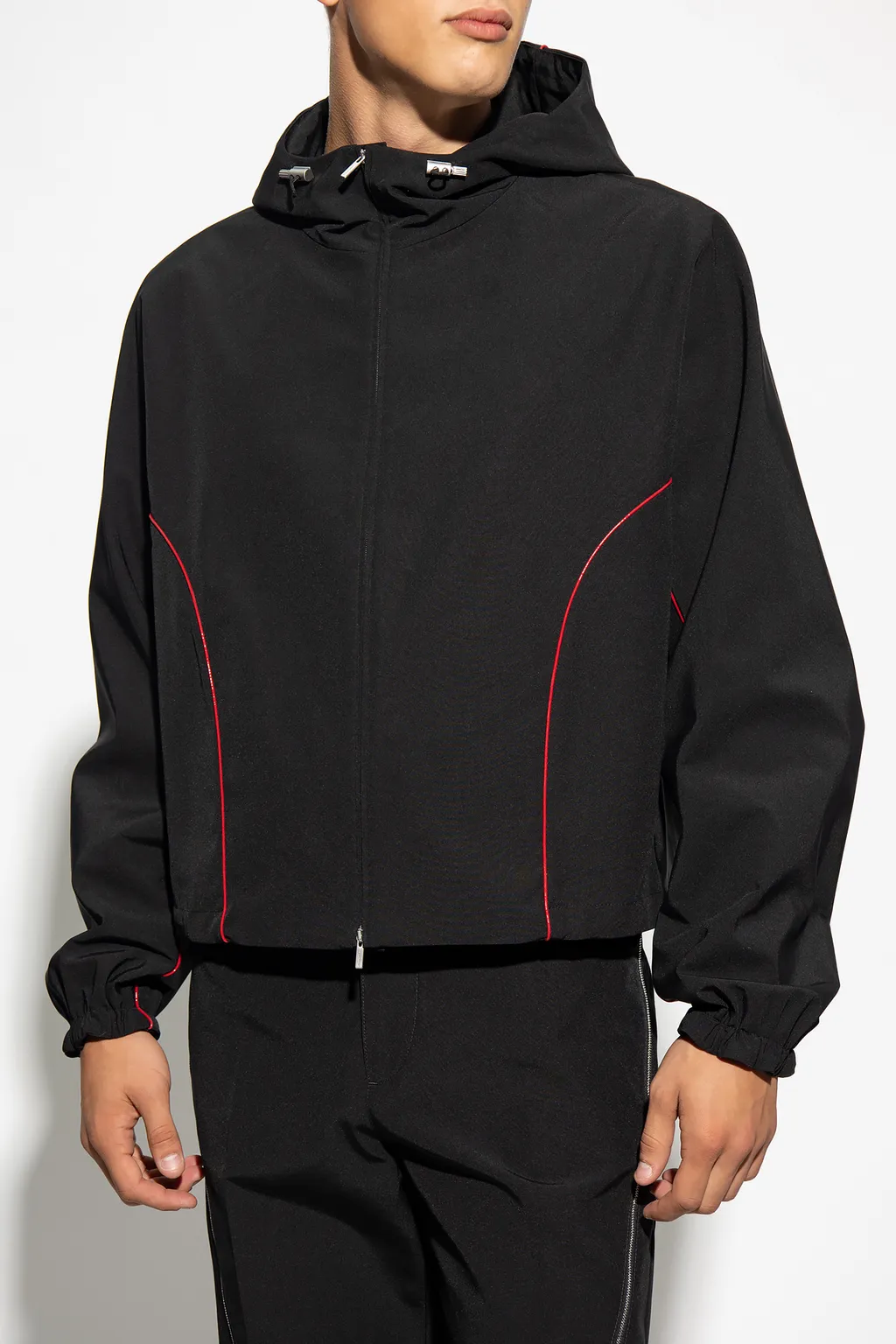 Salvatore Ferragamo Zip-Up Drawstring Jacket