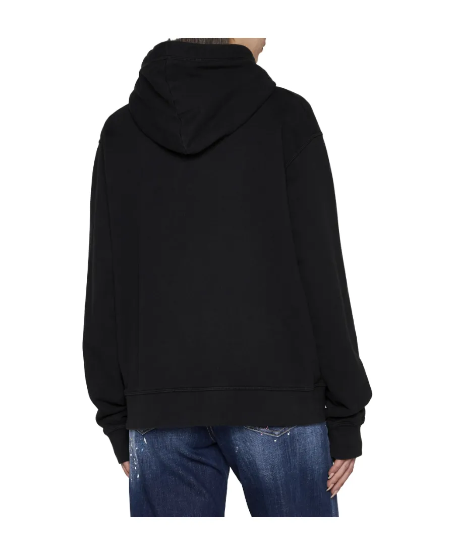 Dsquared2 Logo-Printed Drawstring Hoodie