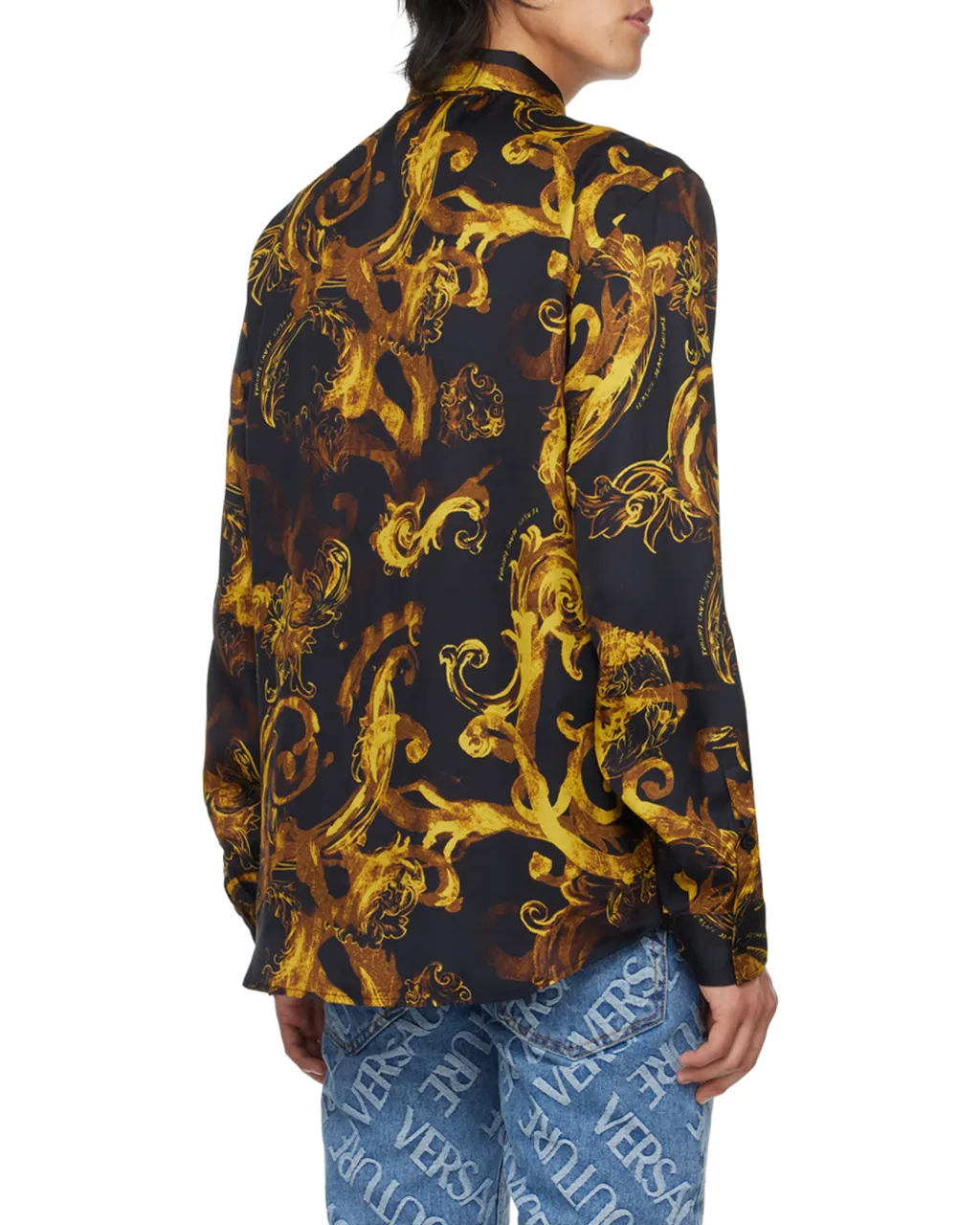 Versace Jeans Couture All-Over Printed Long-Sleeved Shirt