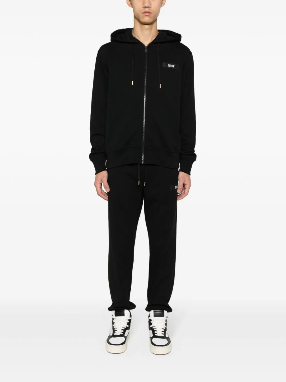 Versace Jeans Couture Logo-Patch Drawstring Track Pants