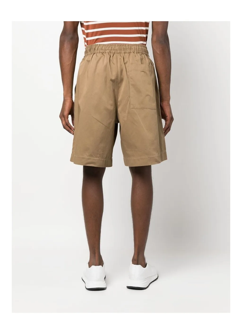 Drawstring Bermuda Shorts