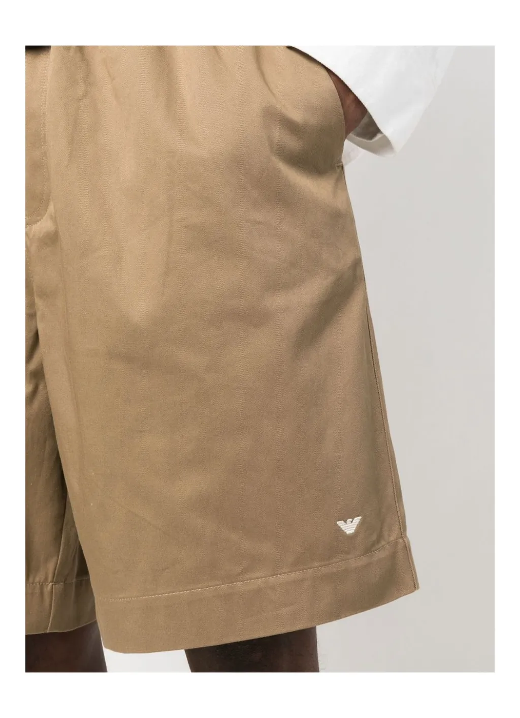 Drawstring Bermuda Shorts